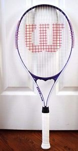 WILSON  TRIUMPH V MATRIX SYSTEM TENNIS RACKET TITANIUM