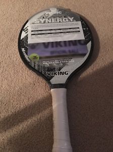 Viking Synergy Platform Tennis Paddle-BLACK/GREY