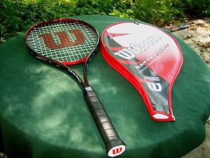 WILSON MATCH POINT OVERSIZE SERIES 6000 LIGHT ALLOY W/ COVER GRIP L2 4 1/4"