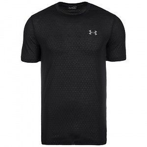 Under Armour camiseta hombre Threadborne En relieve negro 1289589-001
