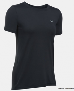 Under Armour HeatGear camiseta Mujer negro 1285637-001