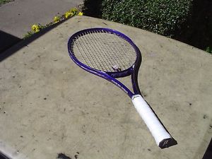 Prince Power Pro Oversize Graphite Tennis Racquet 4 3/8 w Pro Overwrap