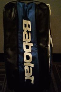 Babolat Pure Drivers Blue Black Tennis Large Carrying Bag- Venus Williams Signed