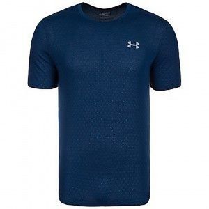 Under Armour camiseta hombre Threadborne En relieve azul 1289589-997