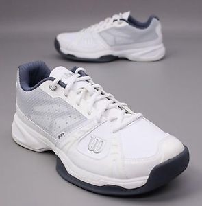 Wilson Rush HC Men's Tennis ShoesSize 7.5-White & Light Grey WRS317140-Ortholite