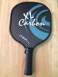 Pickleball Now XL Carbon Paddle - Blue