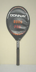 Vintage DONNAY Bjorn Borg Pro Junior Tennis Racquet (80s) COVER! ORIGINAL GRIP!