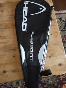Head Flex Point Radical Liquid Metal Oversize Orange/Black Racquet  4 3/8
