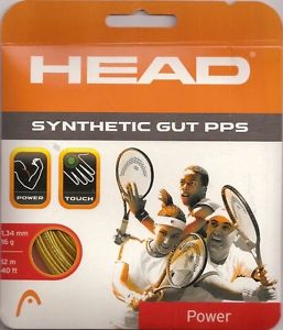 Head Synthetic Gut PPS 16, Gold, Pack of 8,  NWT image 1