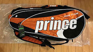 Prince Tour Team Orange 12 Pack Tennis Bag - Brand New With Packaging And Tags!