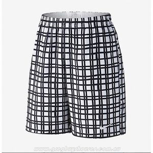 Nike Mens 9 Inch Court Plaid Ten