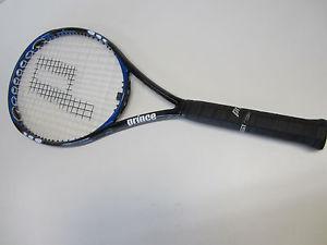 PRINCE O3 HYBRID SHARK MIDPLUS TENNIS RACQUET (4 1/2) NEW STRINGS / GRIP!!