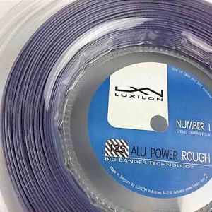Silver Luxilon Tennis Strings 200M Reel 1.25mm Big Banger Alu Power Rough 125