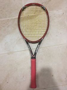Prince Shark DB MidPlus Tennis Racquet 100 4 3/8 Poly Synthetic Gut Hybrid 55Lbs