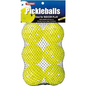 Tourna Pickleball, 6-Pack, Optic Yellow