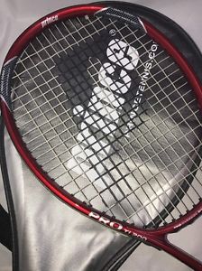 Prince Pro TI 200 Oversized Tennis Racquet 290g Red 107" Head Sharapova  Coria
