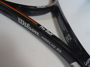 Vintage Wilson Pro Staff 6.0 midplus 95 tennis racket 4 5/8 Sampras