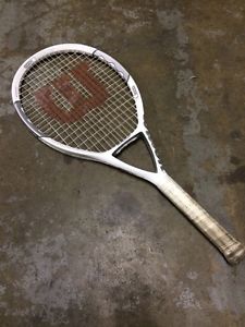 WILSON n CODE N1 FORCE SUPER OVERSIZE TENNIS RACQUET 4 1/4