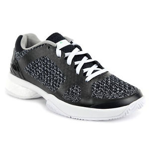 Adidas Barricade Boost Women's Shoes Sneakers - Black/White - Reg $125 Sz 11 NEW