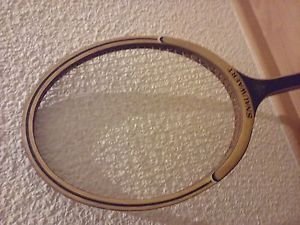 Raqueta de tenis de madera