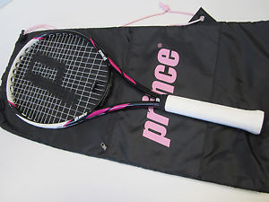 PRINCE PINK LS105 TENNIS RACQUET (4 1/4) AUTHORIZED DEALER DEMO FRAME!!