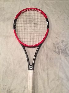 Wilson 2015 Pro Staff 97 ULS Tennis Racquet Grip Sizes 1/4 3 months old