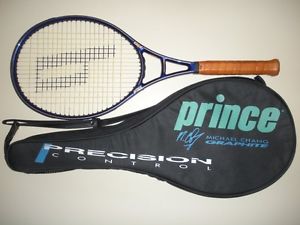 PRINCE GRAPHITE LONGBODY MICHAEL CHANG  OS 107 TENNIS RACQUET 4 5/8 28"