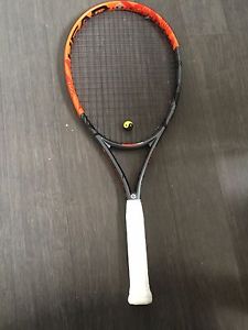 Head Graphene XT Radical PWR Racquet 4-5/8 grip, new gut strings, free sh
