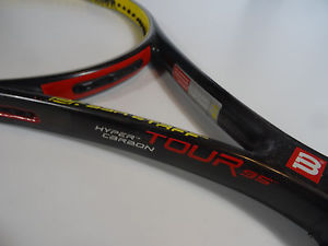 Vintage Wilson Pro Staff hyper carbon midplus 95 tennis racket 4 1/4 Sampras