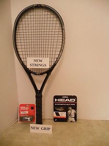 Wilson Triad Hammer 2.0 OS 115 Tennis Racquet 4 3/8 NEW STRINGS + GRIP - VGC image 1