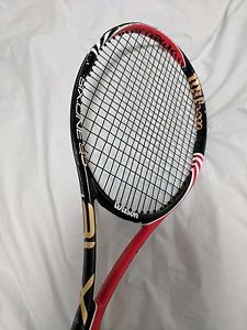 Wilson BLX Six.One 95 Prostaff Federer Tennis Racket Control Spin Accuracy 4 3/8