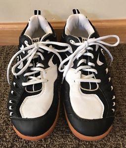 Mens Head Grid Black/White Indoor Court Shoes - Badminton Squash Size 10
