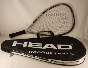 HEAD Titanium Racquetball Racquet Ti.175 XL w/ Head Case - Grip Size 3-5/8" image 1