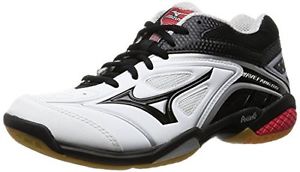 NEW Mizuno badminton shoes WAVE FANG SS MD 71GA1511 09 White × Black × Red US9