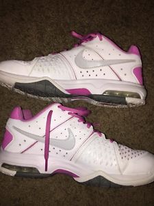 Nike Air Cage Advantage Women`s Tennis Shoes Style 599365-105  Sz 6.5