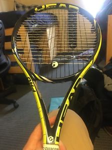 HEAD Extreme Pro Graphene Tennis Racquet Used With Poly Strings 51 Tension