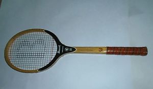 BANCROFT Wimbledon Bjorn Borg Model Wooden Tennis Racquet
