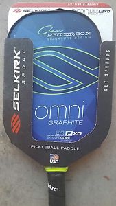 Selkirk Omni 31P XO Graphite Polymer Elongated Glen Peterson w Lifetime Warranty
