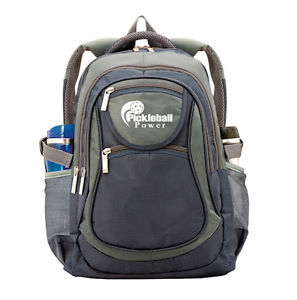 PICKLEBALL MARKETPLACE "All-In-1" Backpack - New - Slate Blue & Grey