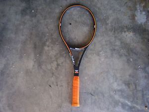 NEW /WILSON PRO STAFF 6.0 85 TENNIS RACQUET 45/8 BLACK BUTTCAP