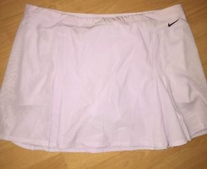 ❤️ Womens Nike DriFit Dri Fit Skirt Skort Tennis Golf L Lavender New Sheer