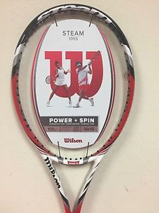 Wilson Steam 105S Tennis Racquet Grip Size 4 3/8