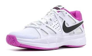 NIKE WOMEN'S AIR VAPOR ADVANTAGE TENNIS SHOES SIZE 6 white violet 599364 102