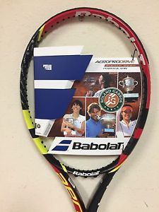 Babolat Aeropro Drive French Open Tennis Racquet 4 3/8