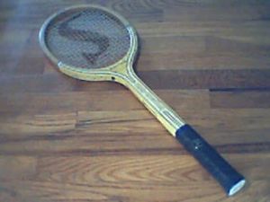 Spalding Rosie Casals Impact-662 Tennis Racquet French Ash Wooden Racket Belgium