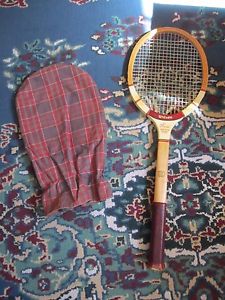 Antique VINTAGE Wilson Wood Tennis Racquet Racket 4 5/8 Jack Kramer Match Play