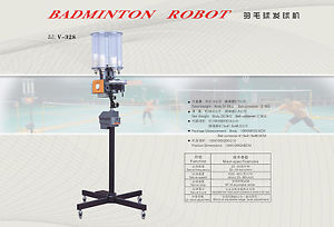 Established factory badminton robot serve machine 2nd generation.pre-order China