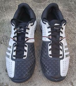 PRE-OWNED Adidas Barricade 6 mens tennis shoe, size 9 1/2 9.5 mens