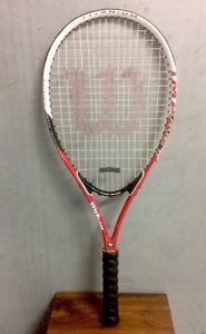 Wilson Impact Tennis Racquet Titanium Volcanic Frame Technology Power Bridge