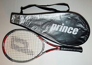 Prince Rebel ti 3 Force Tennis Racket 4 3/4" Oversize 110" sq With Original Case